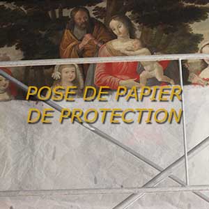 restauration de tableau ancien