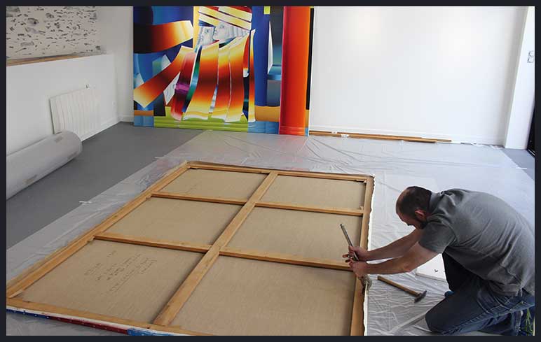 restauration de tableau