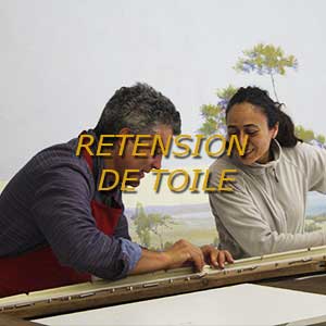 Atelier de restauration de tableaux Patrick Buti