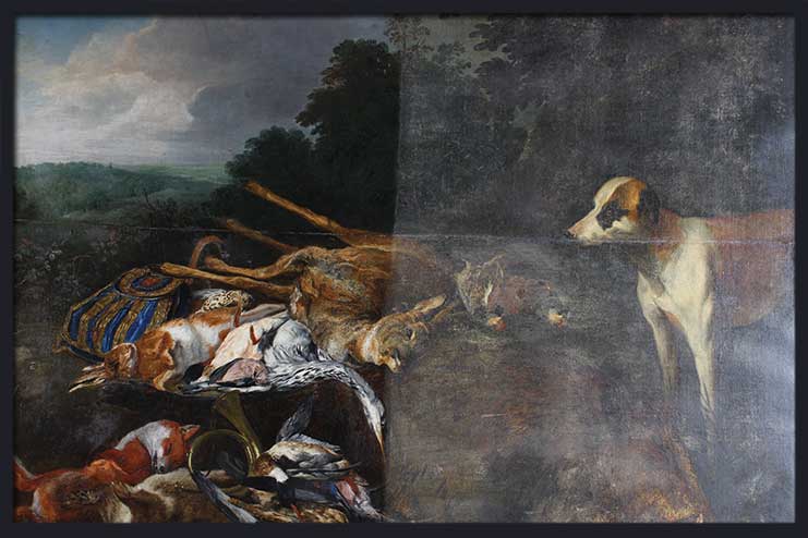 restauration de tableau